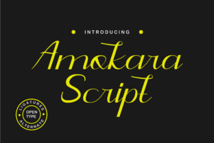 Amokara Script: A Handwritten Font That Feels Like a Conversation