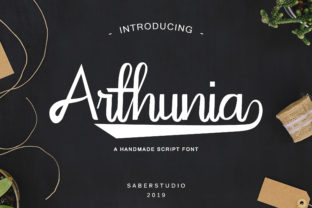 Arthunia Script: Elevate Your Visual Design