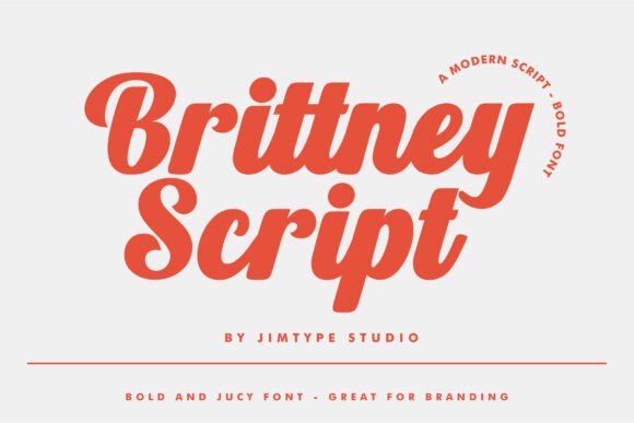 Brittney Script: A Bold, Friendly Powerhouse for Your Brand