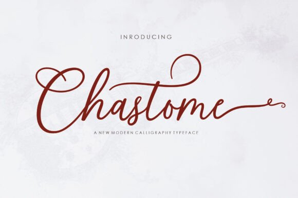 Chastome Script: A Font for Modern Branding