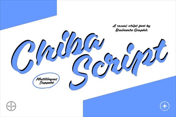 Chiba Script: Adding a Playful, Vintage Vibe to Modern Design