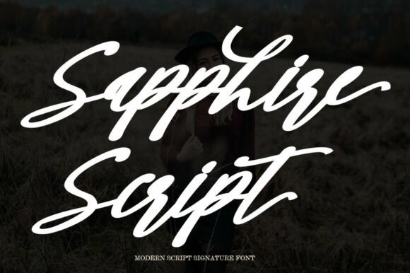 Command Attention: The Power of the Sapphire Script Typeface