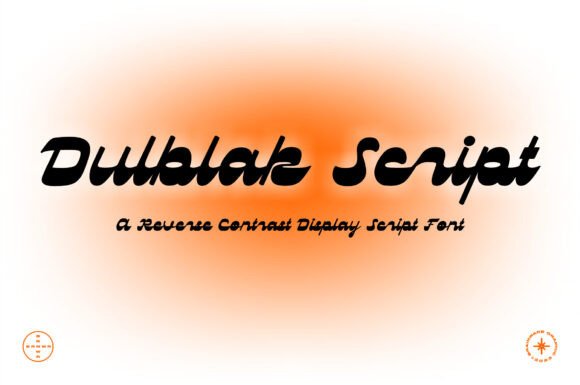 Dulblak Script: A Bold Choice for Modern Design