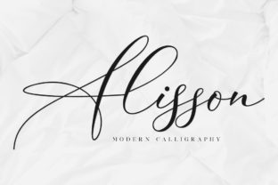 Fall in Love with Effortless Elegance: The Alisson Script Font