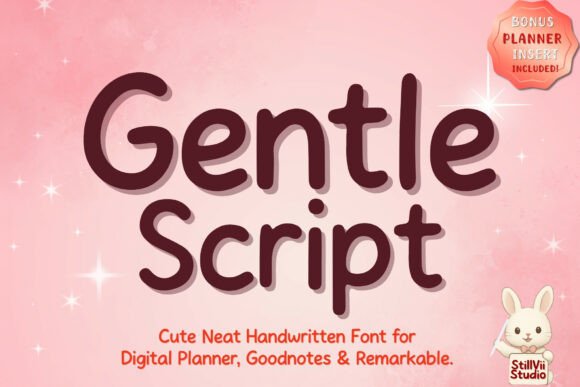 Gentle Script: The Soothing Handwritten Font for Modern Projects