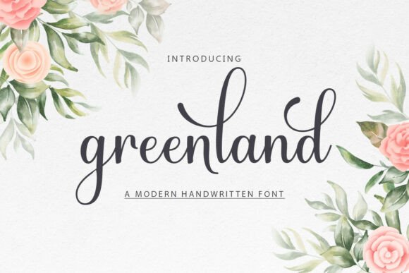 Greenland Script: A Flowing Handwritten Font for Modern Design