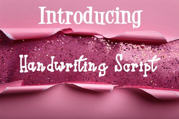 Handwriting Script: The Authentic Font for Personalized Design