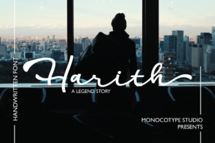 Harith Script: Authentic Handwritten Charm for Modern Design
