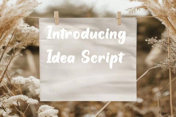 Idea Script: The Versatile Font for Branding and Creative Projects