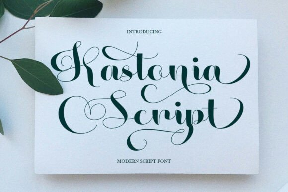Mastering Luxury: A Designer's Guide to Kastonia Script