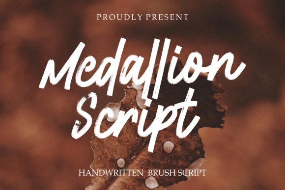 Medallion Script: A Bold Brush Font for Authentic Branding