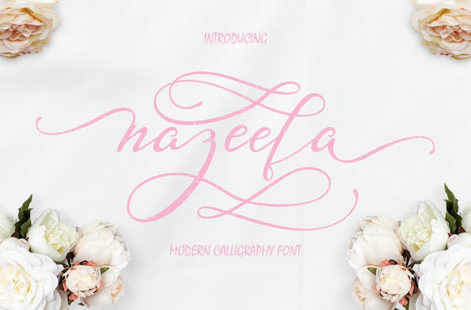 Nazeefa Script: A Modern Calligraphy Typeface for Elegant Branding