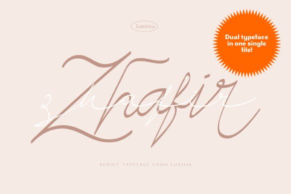 Refined Elegance: Mastering Visual Communication with Zhafir Script