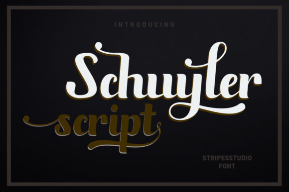 Schuyler Script: Modern Authenticity for Your Brand's Voice