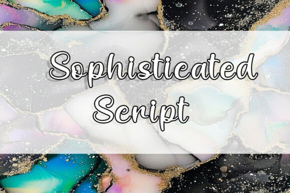 Sophisticated Script: The Art of Graceful Typography