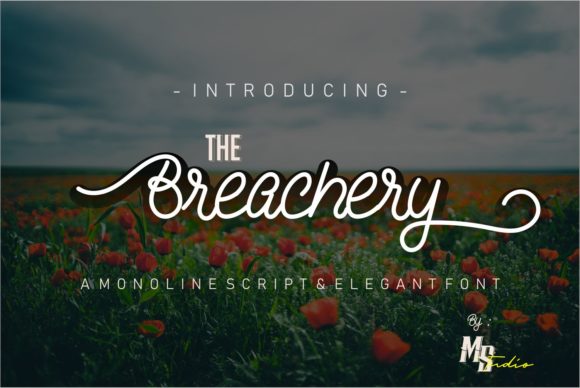 The Breachery Script: A Handwritten Font with Heart
