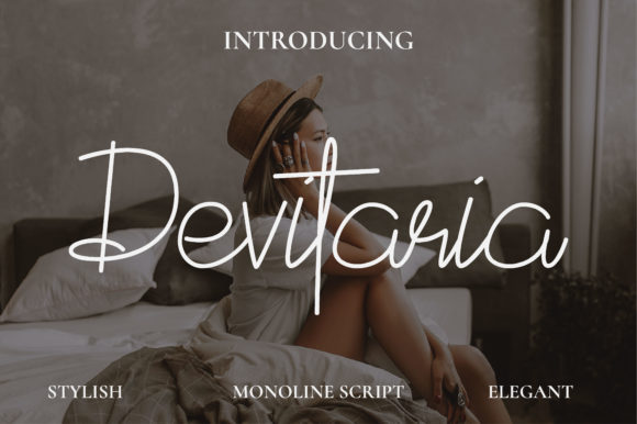 The Delicate Charm of Devitaria Script for Modern Design