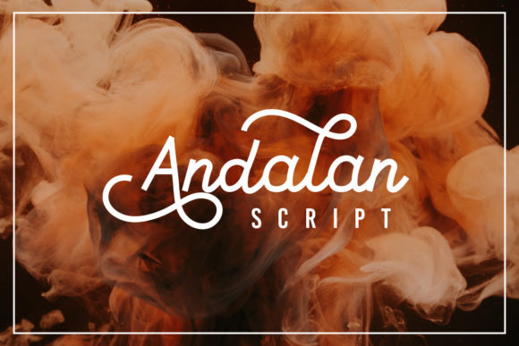 The Gentle Elegance of Andalan Script for Your Creative Work