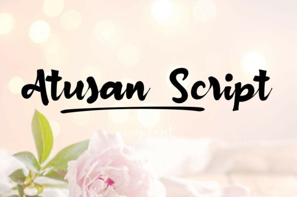 The Handwritten Warmth of Atusan Script for Your Brand
