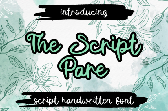 The Script Pare: Handwritten Charm for Authentic Design